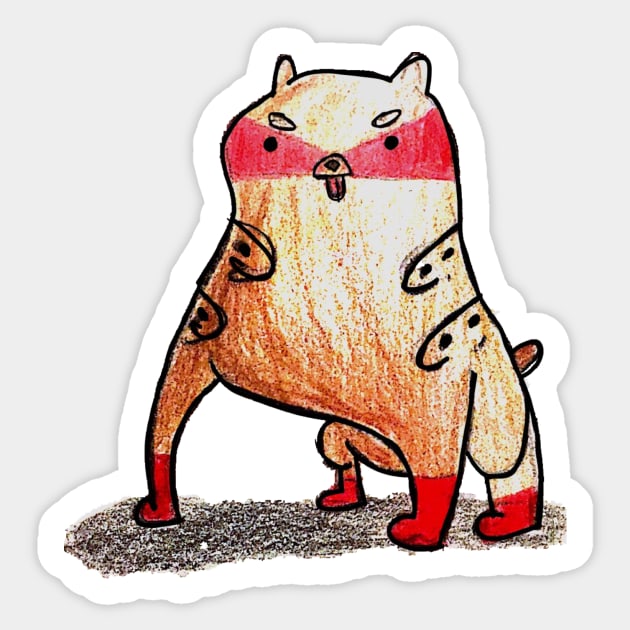 Mabari Sticker by rainb0w0tter